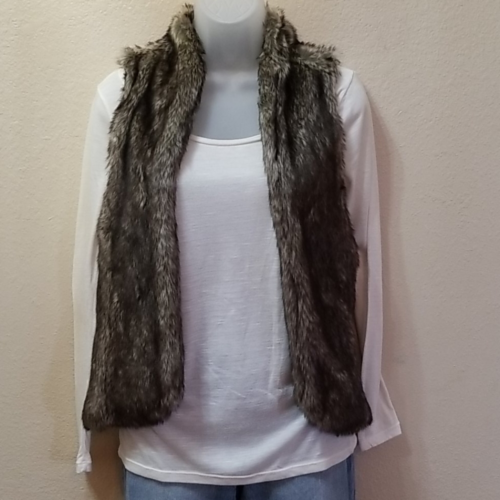 Maurices faux fur vest